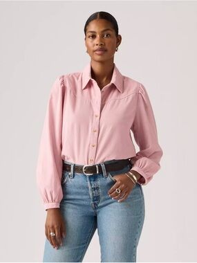 Levi’s Journey Corduroy Western Shirt NWT